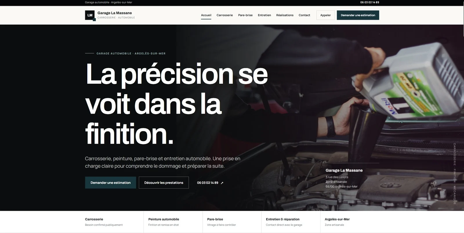 Garage La Massane — aperçu 1